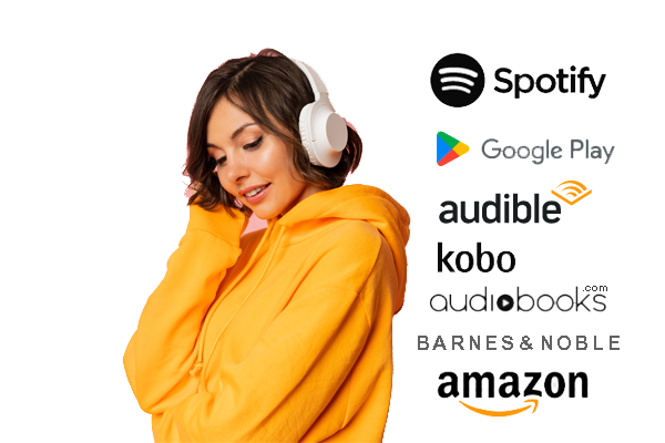 listening to audio book